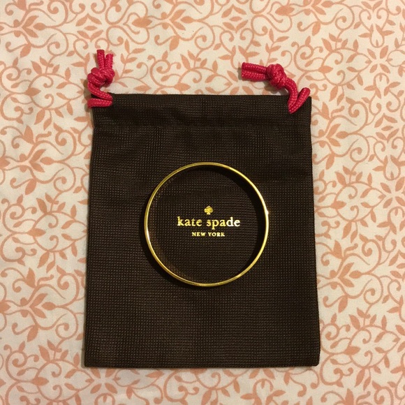 Kate Spade “Best Friend Ever” Gold Bangle Bracelet - Picture 4 of 4
